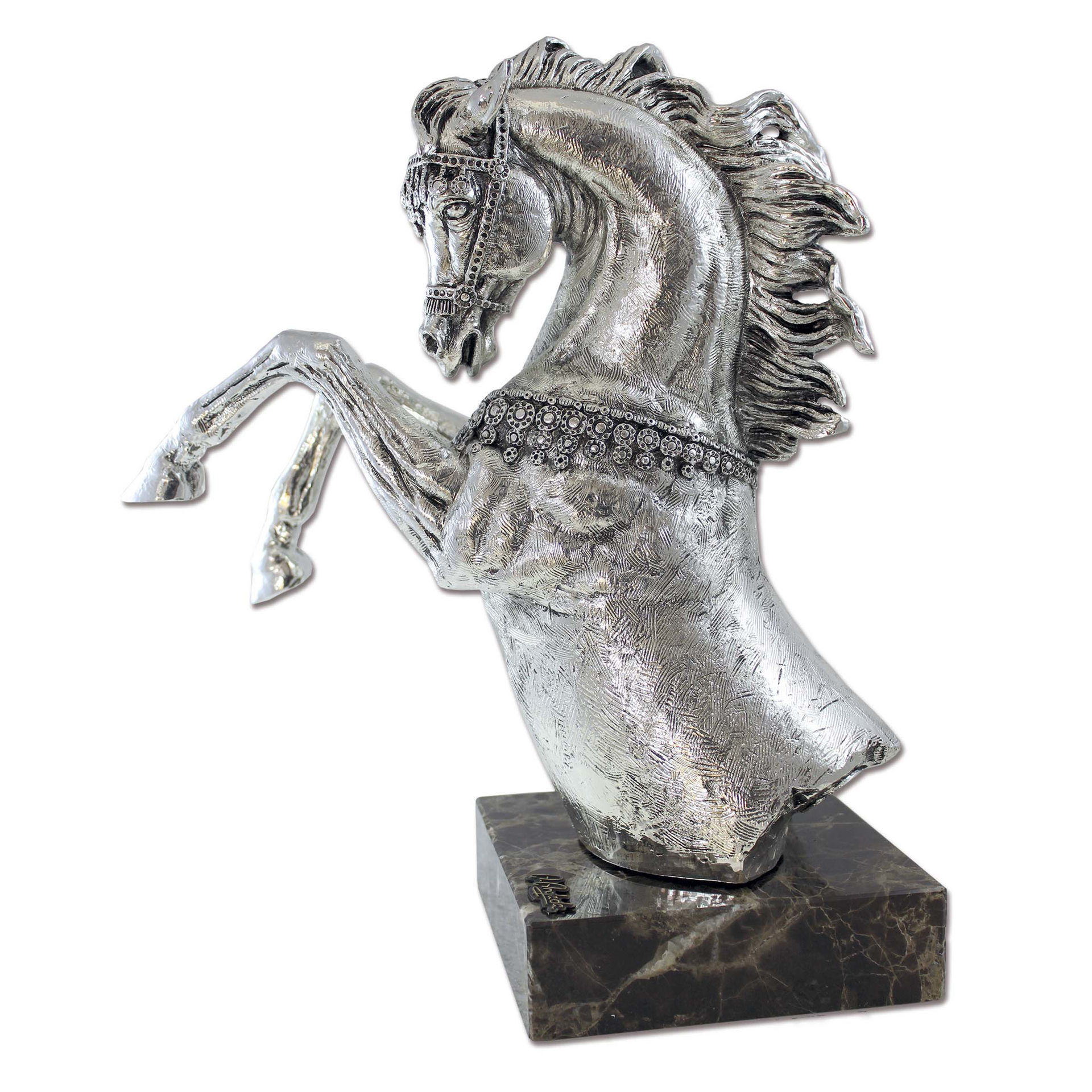 Picture of Arabian Horse Bust Silve